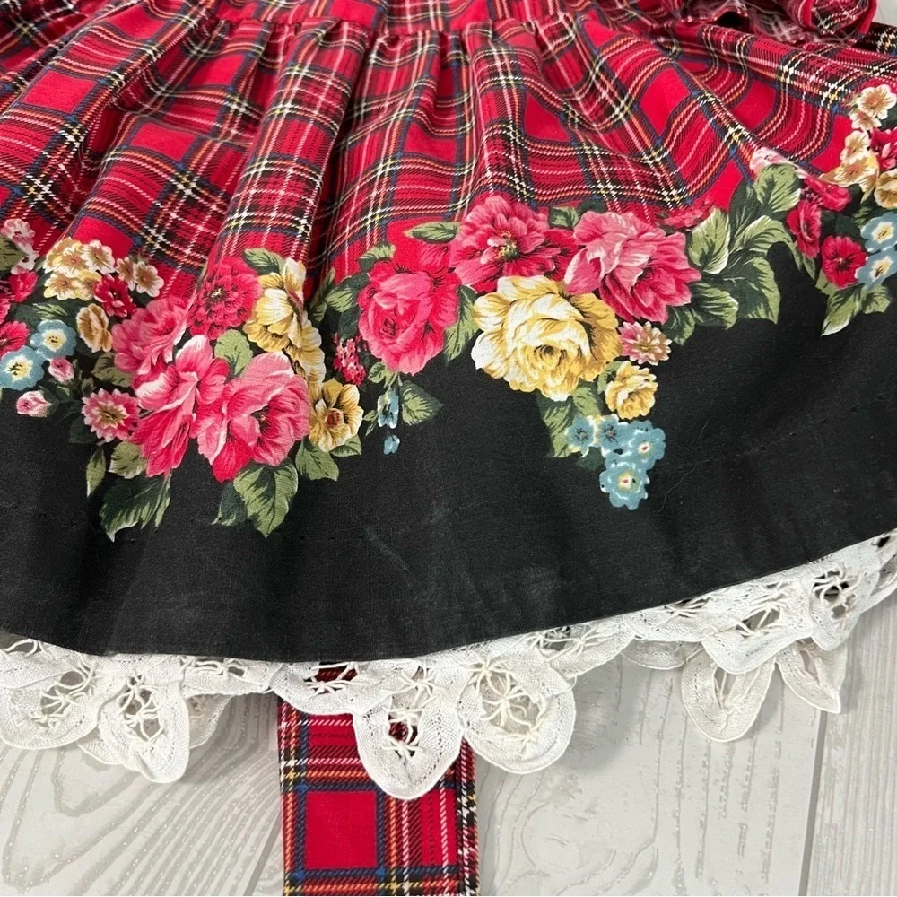 Daisy Kingdom Vintage Red Plaid Dress